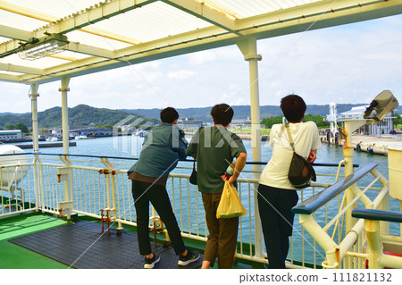 Boat trip from Karatsu Higashi Port, Saga Prefecture to Intsuji Port, Iki City, Nagasaki Prefecture (2022) 111821132