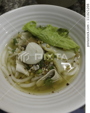 Thai spicy noodles is street food of Thailand Thai spicy noodles is street food of Thailand 111821208