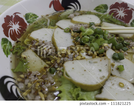 Thai spicy noodles is street food of Thailand Thai spicy noodles is street food of Thailand 111821225