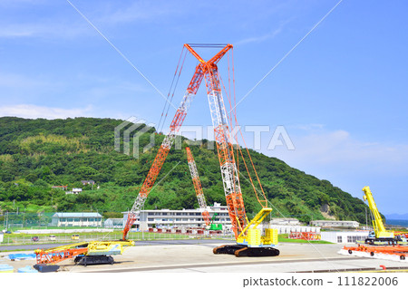 港口履帶式起重機 111822006