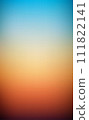 Natural sky gradient from blue to orange sunset background 111822141