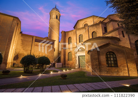 Ravenna, Italy at the historic Basilica of San Vitale Ravenna, Italy at the historic Basilica of San Vitale 111822390