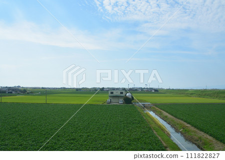 從長崎本線佐賀站到唐津線多久站的車窗眺望 111822827