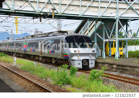 View from the train window from Saga Station on the Nagasaki Main Line to Taku Station on the Karatsu Line View from the train window from Saga Station on the Nagasaki Main Line to Taku Station on the Karatsu Line 111822837