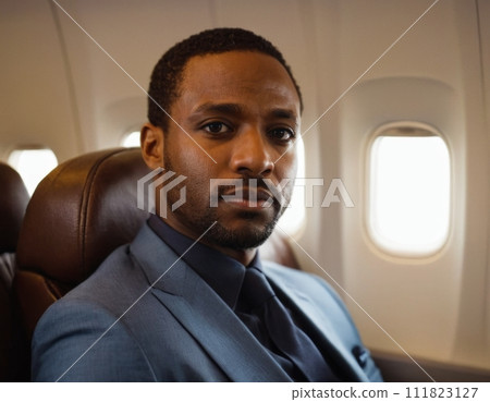 Portrait of a young African businessman 111823127