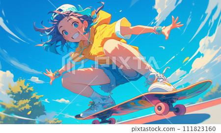 女孩滑板 女孩滑板 111823160