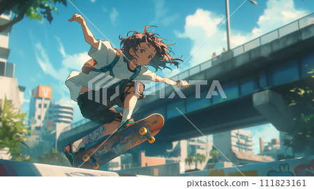女孩滑板 女孩滑板 111823161