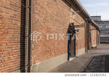Kobe Brick Warehouse exterior with a retro atmosphere Kobe Brick Warehouse exterior with a retro atmosphere 111823351