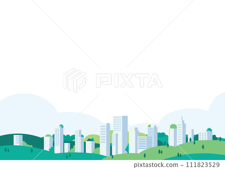 Eco city background material 111823529