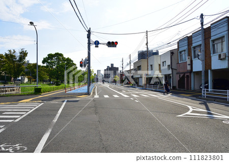 佐賀縣佐賀市中部人車分流人行道 佐賀縣佐賀市中部人車分流人行道 111823801