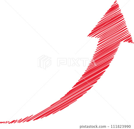 Hand-drawn arrow doodle style Hand-drawn arrow doodle style 111823990