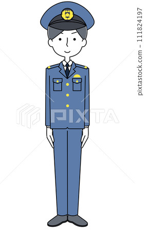 一名警察的插圖 111824197