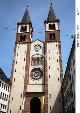 Wurzburg Cathedral, Bavaria, Germany, dedicated to Saint Kilian Wurzburg Cathedral, Bavaria, Germany, dedicated to Saint Kilian 111824482