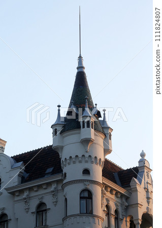 Viennese Classical style building  in Vienna, Austria 111824807