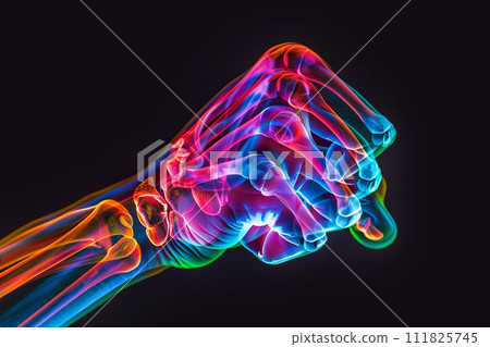 抽象拳頭 111825745