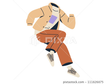 Clothes vector illustration. Vogue dictates ebb and flow fashion trends and popular styles Clothes, like accessories, contribute to overall aesthetic outfit Clothing choices serve as canvas Clothes vector illustration. Vogue dictates ebb and flow fashion trends and popular styles Clothes, like accessories, contribute to overall aesthetic outfit Clothing choices serve as canvas 111826875