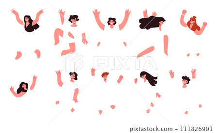 Body part vector illustration. Body shape awareness contributes to well-rounded approach to health, encompassing both physical and mental well-being Anatomic understanding is crucial for fostering Body part vector illustration. Body shape awareness contributes to well-rounded approach to health, encompassing both physical and mental well-being Anatomic understanding is crucial for fostering 111826901