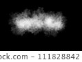 A white fluffy cloud. A thick fog. An accumulation of vapor or smoke 111828842