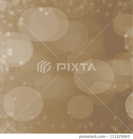 Sepia square  bokeh background for seasonal, holidays, celebrations and all design works 111829863