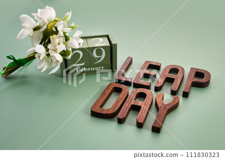 Happy Leap Day on 29 February 111830323