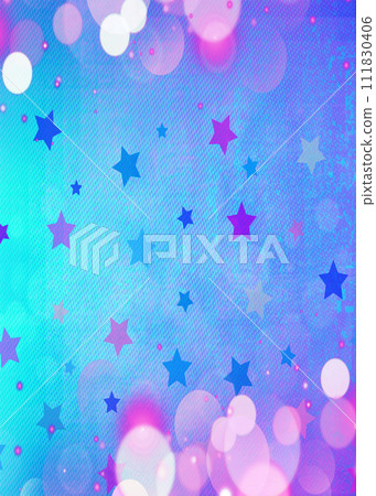 Blue bokeh background for seasonal, holidays, celebrations and all design works 111830406