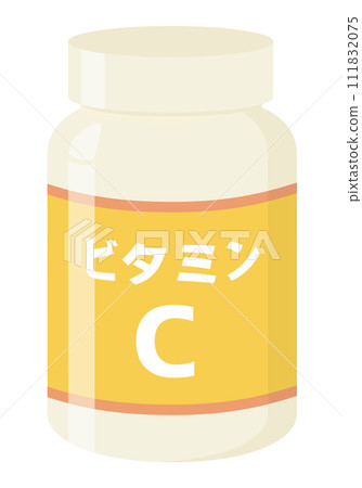 Supplement_Vitamin C_Plastic container 111832075