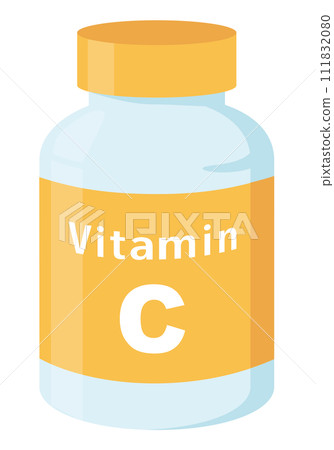 Supplement_Vitamin C_Glass bottle 111832080