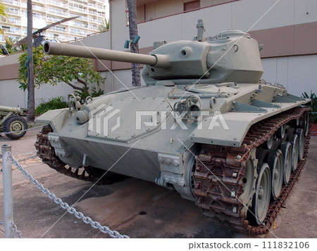 US Light Tank, M24 on Display at the Army Museum 111832106