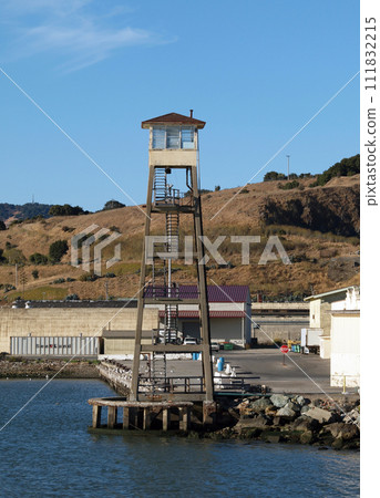 Lookout Tower at San Quentin State Prison California 111832215