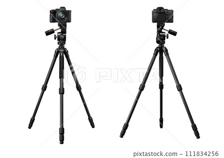 Camera and tripod 111834256