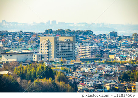 【宇治風景】從大吉山展望台眺望宇治市 111834509