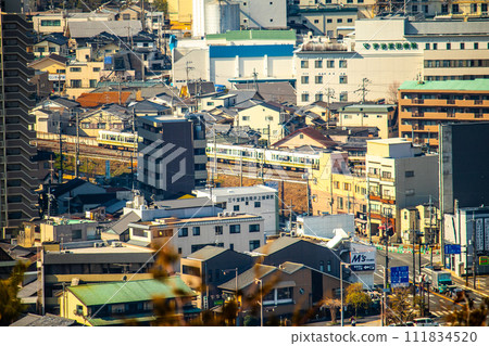 【宇治風景】從大吉山展望台眺望宇治市 111834520