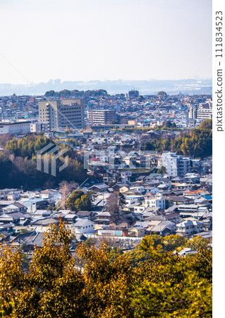 【宇治風景】從大吉山展望台眺望宇治市 111834523