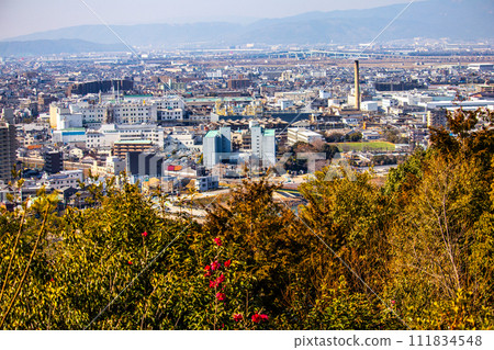 【宇治風景】從大吉山展望台眺望宇治市 111834548
