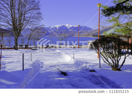 Mt. Nikko Shirane from Lake Chuzenji 111835215