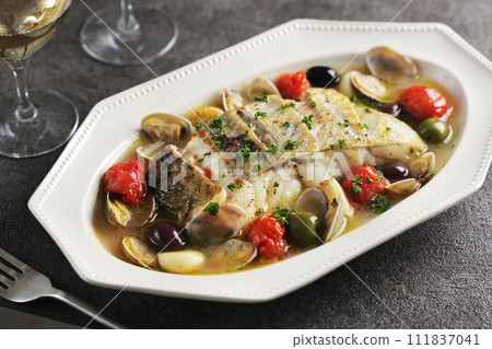 鱈魚和蛤蜊水族帕札 鱈魚和蛤蜊水族帕札 111837041