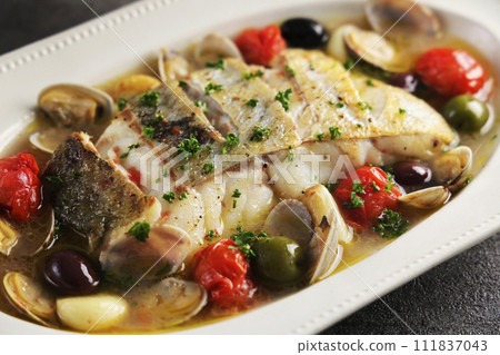 鱈魚和蛤蜊水族帕札 111837043