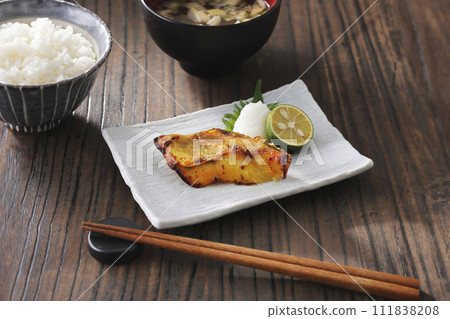 Grilled Akodai Saikyo 111838208