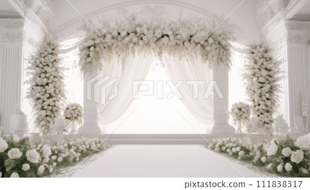 Wedding card series, beautiful formal wedding decoration Wedding card series, beautiful formal wedding decoration 111838317