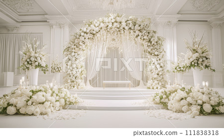 Wedding card series, beautiful formal wedding decoration Wedding card series, beautiful formal wedding decoration 111838318