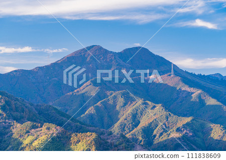 （靜岡縣）從靜岡市一本松公園看到的龍爪山 111838609