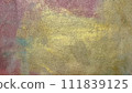 彩色油漆背景金色、粉紅色、綠色 111839125