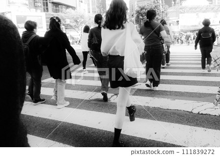 東京澀谷車站前的風景 東京澀谷車站前的風景 111839272