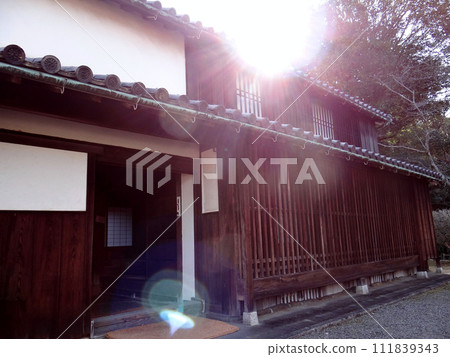 From the garden of a quaint, retro old house From the garden of a quaint, retro old house 111839343