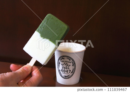 抹茶冰淇淋 抹茶冰淇淋 111839467