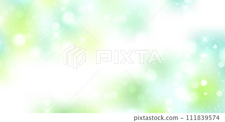 New green light landscape background 111839574