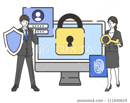 Illustration of antivirus image 111840629