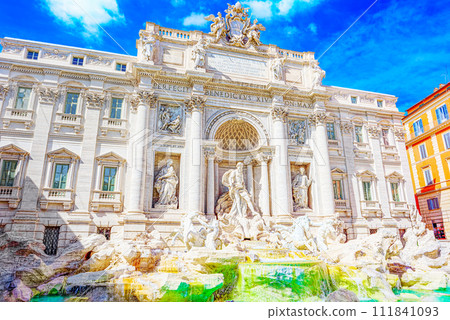 Trevi Fountain. Rome Trevi Fountain. Rome 111841093