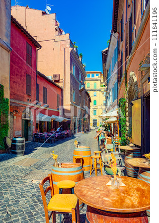 Cozy Rome Trastevere.  Rome. 111841196