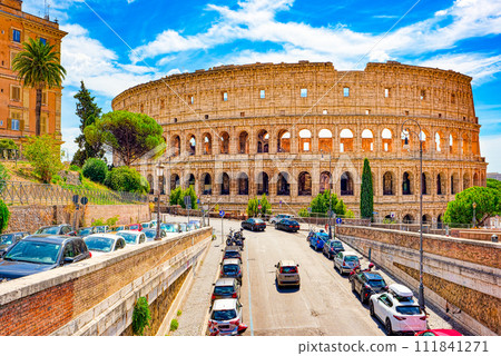 Coliseum. Ancient, beautiful, incredible Rome 111841271